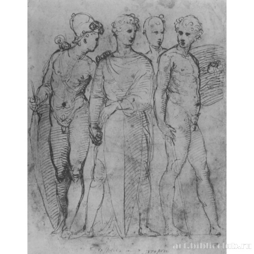 Четыре молодых воина