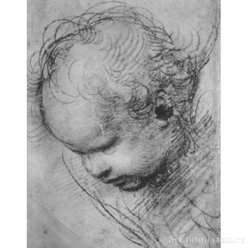 Голова херувима (Детская голова)