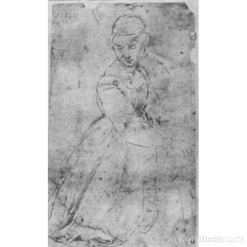 Коленопреклоненная святая