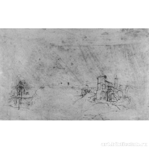 Пейзаж с руинами