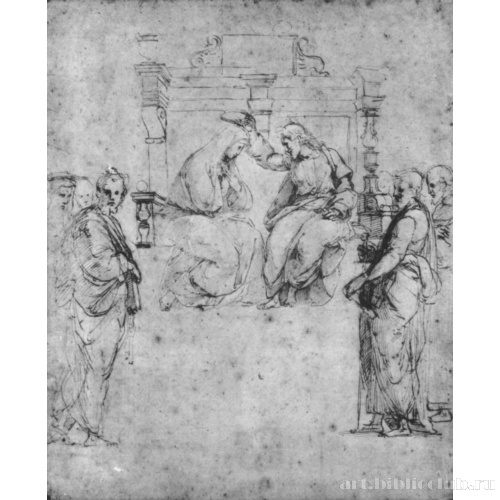 Коронование Марии со святыми Петром, Павлом, Иеронимом и Франциском