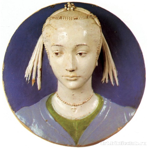 Женский портрет в тондо