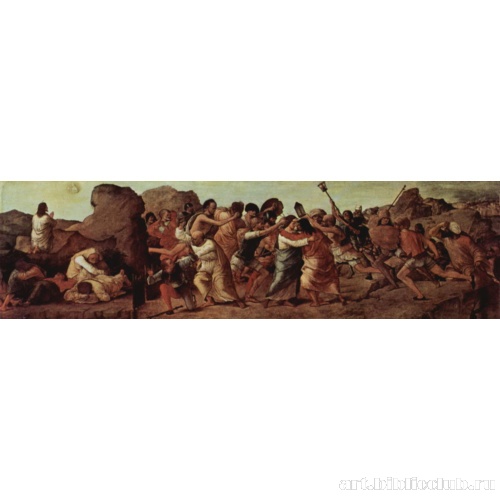 Пределла со сценами страстей Христовых. Моление о чаше и Поругание Христа