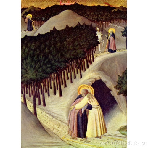 Встреча св. Антония и апостола Павла