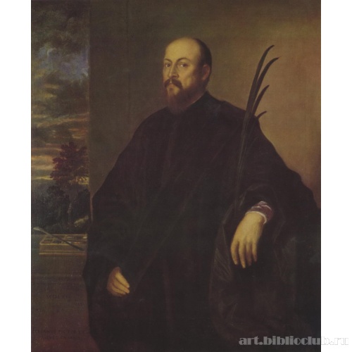 Портрет художника с пальмовым листом