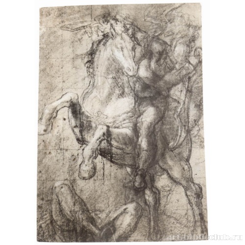 Всадник и упавший противник