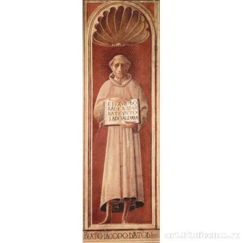 Фрески из собора в Прато. Св. Иаков из Тоди