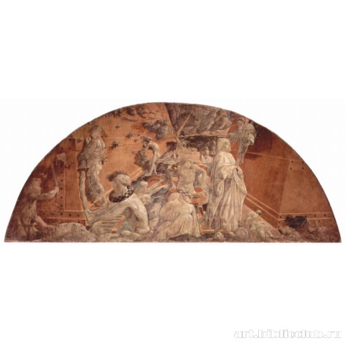 Потоп и Ковчег во хлябях. Фрески церкви Санта Мария Новелла