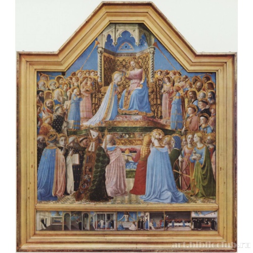 Коронование Марии со сценами из жизни св. Доминика