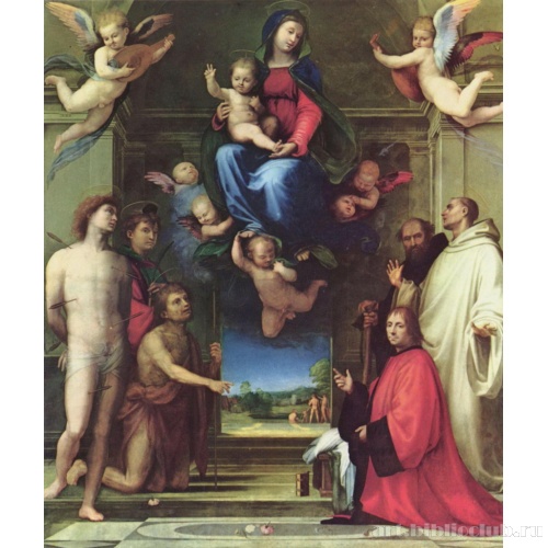 Мария со святыми и донатором Жаном Карандолем