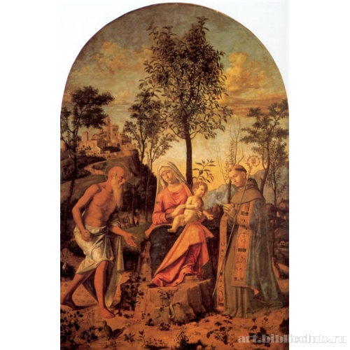 Мадонна со св. Людовиком Тулузским и Иеронимом