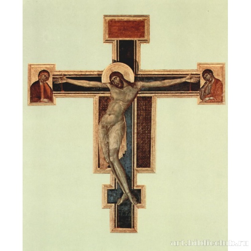 Распятие из Санта Кроче во Флоренции, состояние до 1966