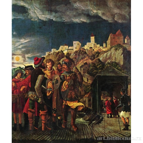 Житие св. Флориана, сцена: пленение св. Флориана