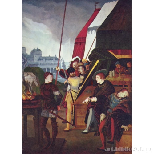 Муций Сцевола перед царм Порсеном