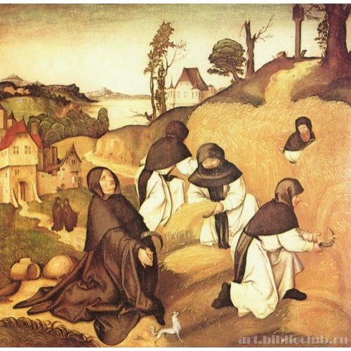 Алтарь Святого Бернарда: Сцены из жизни св. Бернарда