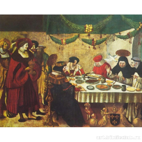 Фома Аквинский у Людовика Святого