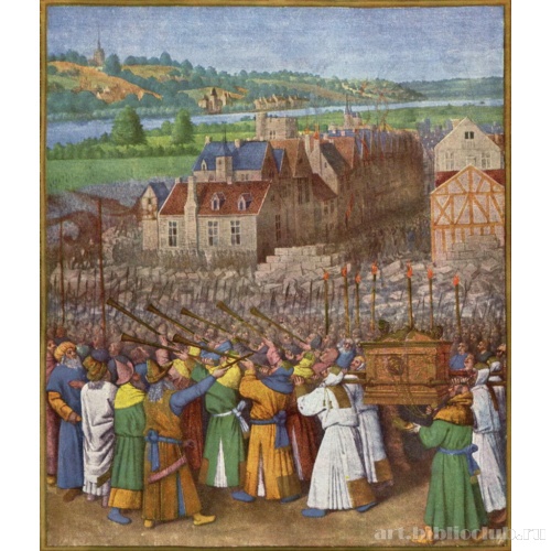 Часослов Этьена Шевалье: Иерихонские трубы