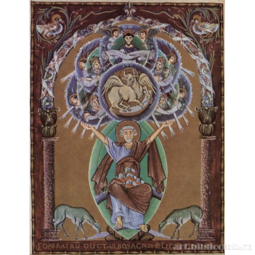 Евангелие Оттона III. Евангелист Лука