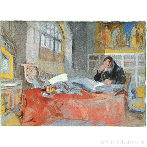 Тёрнер в своей мастерской