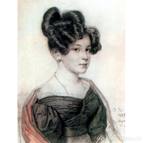 Портрет Анны Алексеевны Олениной