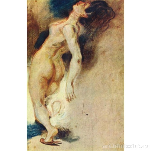 Смерть Сарданапала. Этюд