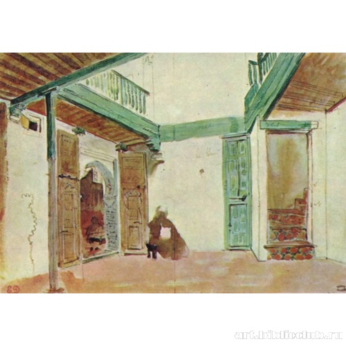 Внутренний двор марокканского дома