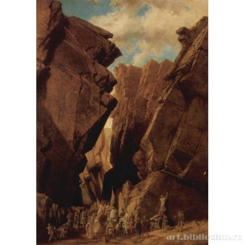 Перевал Железные врата в Алжире, 18 октября 1839