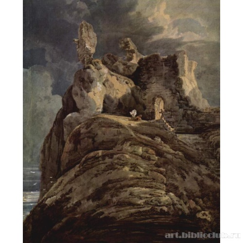 Замок Бамберг в Нортумберленде