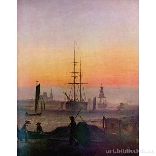 Корабли в гавани Грайфсвальда