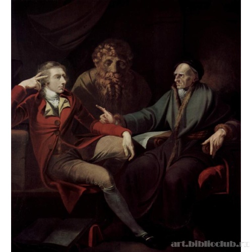 Беседа художника с Иоганном Якобом Бодмером