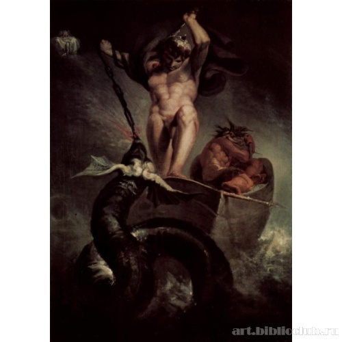 Битва Тора со змеем Мидгарда