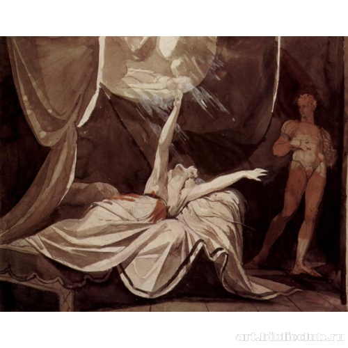 Кримхильда видит во сне мёртвого Зигфрида