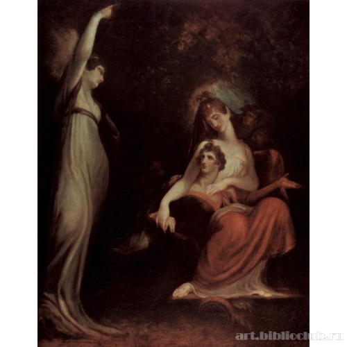 Добродетель призывает молодость вернуться (освободиться из сетей порока)