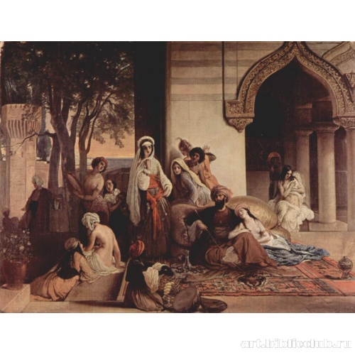 Новая любимица (сцена в гареме)