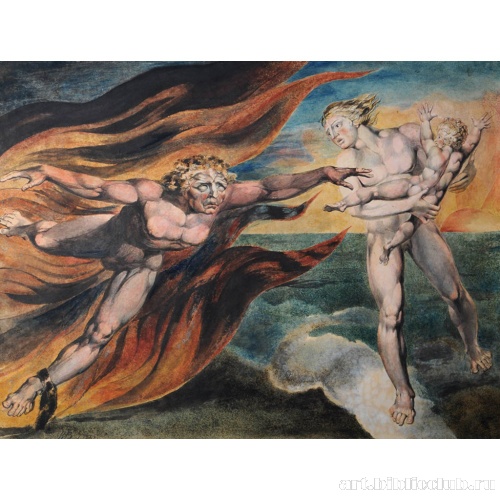 Поединок ангелов Добра и Зла за бушу младенца