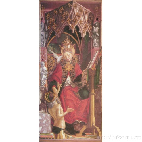 Алтарь отцов церкви, внешняя сторона, центральная часть. св. Григорий