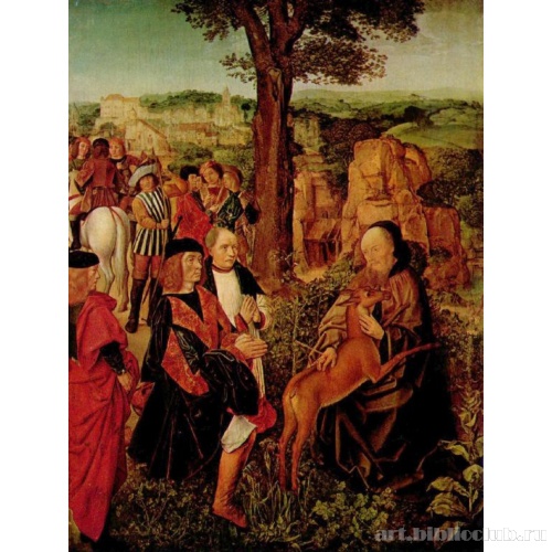 Св. Эгидий и олень