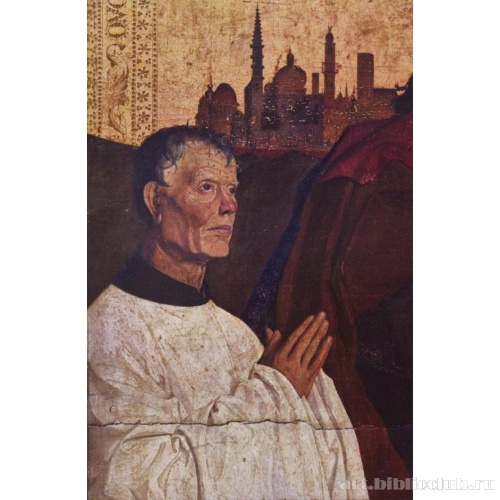 Пьета из Вильнеф-лез-Авиньон [02]. Фрагмент. Портрет донатора