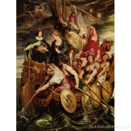 Совершеннолетие дофина и передача ему правления Марией Медичи