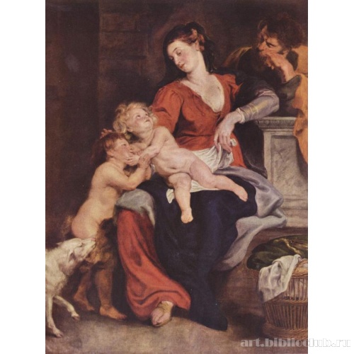 Святое семейство с корзиной