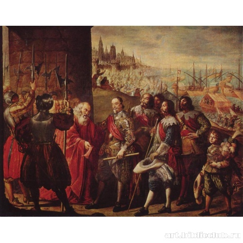 Спасение Генуи маркизом Санта Крус