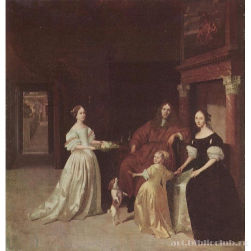 Портрет голландского семейства