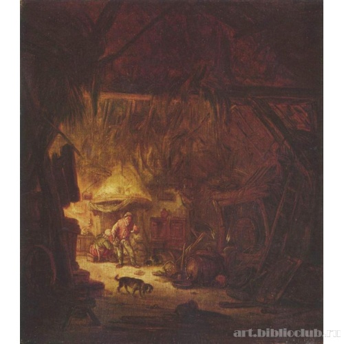 В крестьянском доме