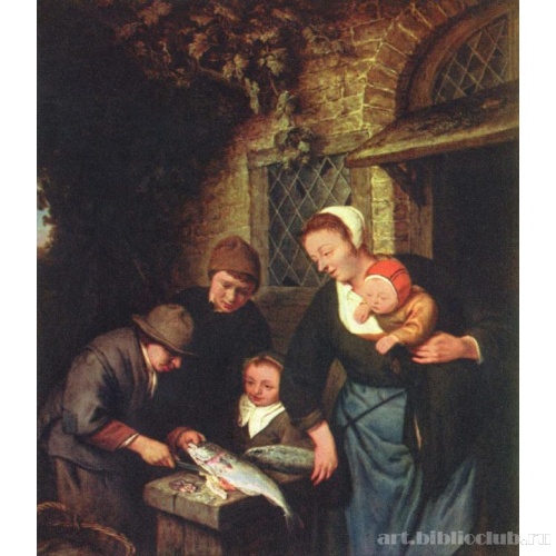 Продавец рыбы