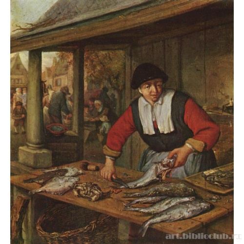 Продавщица рыбы