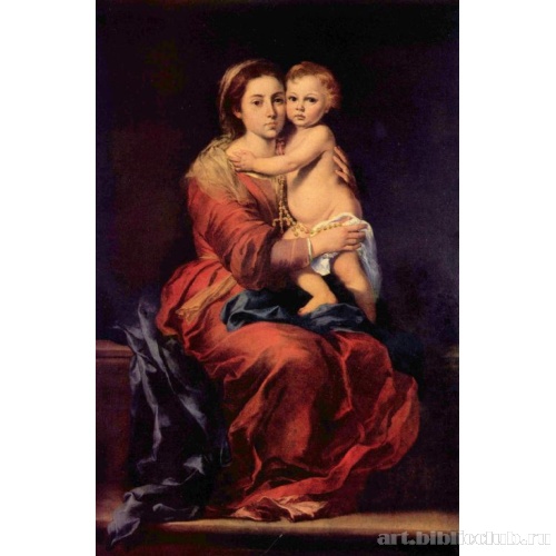 Мадонна с розовым венком