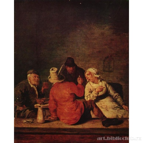 Крестьяне на постоялом дворе