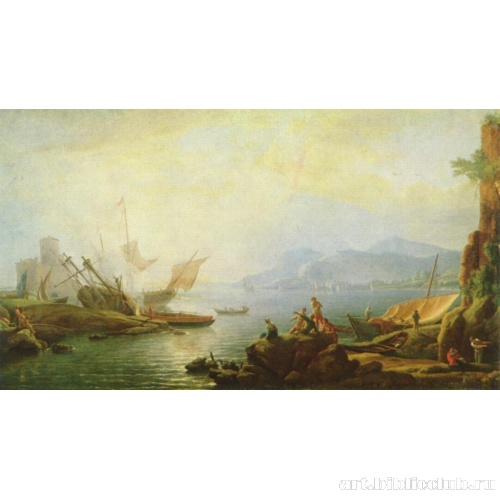 Гавань в устье реки