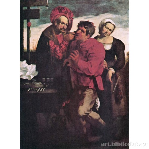 Крестьянин у зубодера