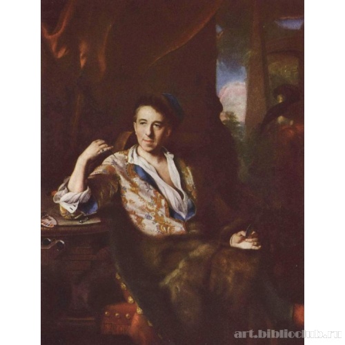 Портрет художника-миниатюриста К. Бруни